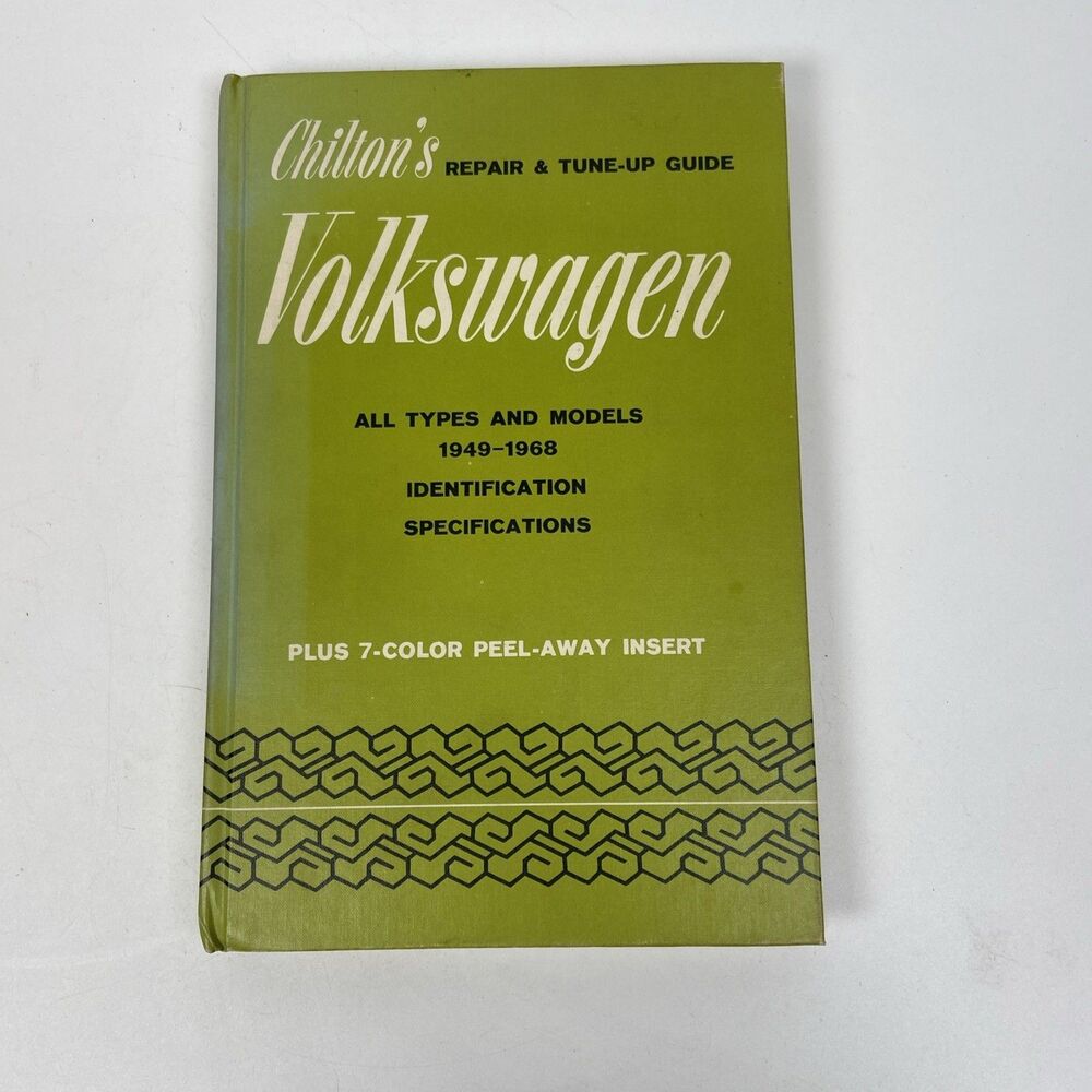 Chilton Volkswagen Repair & Tune-Up Guide 1949-1968 VW Beetle Bus Manual